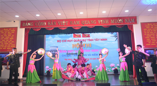 Hội thi tiếng hát LLVT tỉnh Tây Ninh
