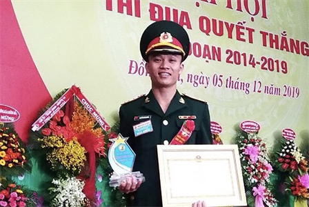 Thiếu tá Nguyễn Danh Lương - Giảng viên trẻ giàu nhiệt huyết