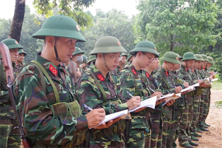 Trung đoàn 250, Sư đoàn 309 tiếp nhận, huấn luyện quân nhân dự bị