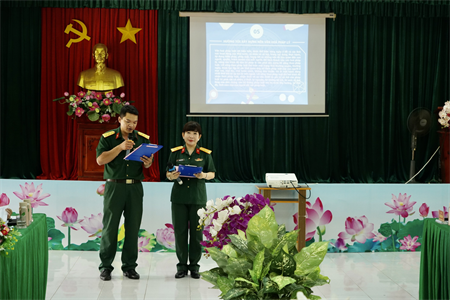 Ban CHQS thành phố Vũng Tàu sinh hoạt “Ngày pháp luật nước cộng hòa xã hội chủ nghĩa Việt Nam”
