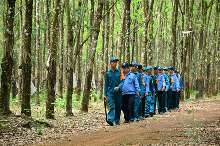 40 năm kết nghĩa Quân khu 7 - Tập đoàn Công nghiệp Cao su Việt Nam (Kỳ cuối): Mô hình hiệu quả kết hợp kinh tế với quốc phòng