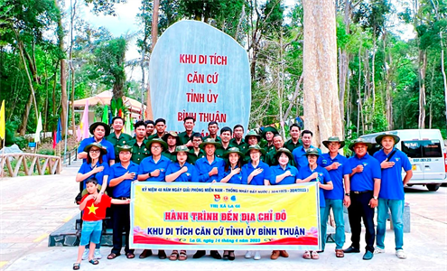 Hội CCB tỉnh Bình Thuận giáo dục truyền thống yêu nước cho thế hệ trẻ