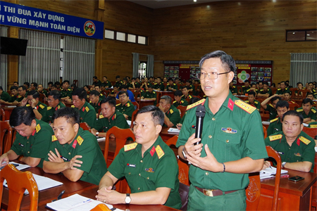 Bộ CHQS tỉnh Đồng Nai: Tìm giải pháp nâng cao chất lượng hoàn thành chức trách, nhiệm vụ