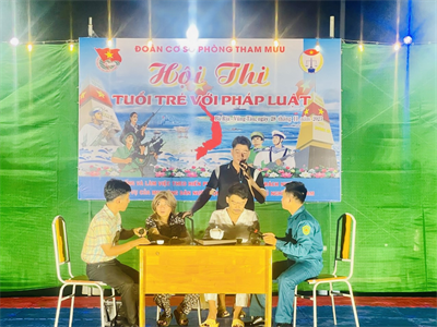 Phòng Tham mưu, tỉnh Bà Rịa - Vũng Tàu: Hội thi “Tuổi trẻ với pháp luật”