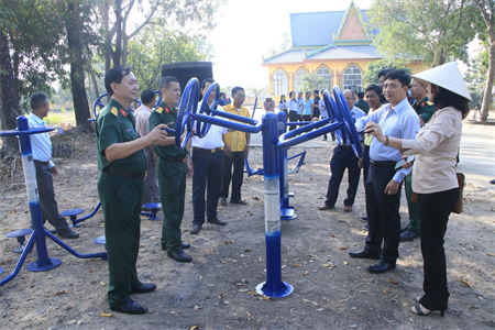 “Xuân chiến sĩ” triển khai các công trình tại tỉnh Bình Phước