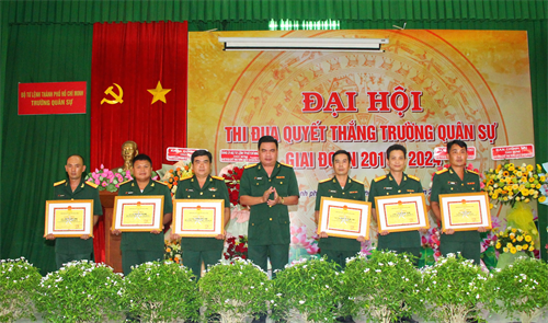 Trường Quân sự Bộ Tư lệnh Thành phố Hồ Chí Minh Đại hội Thi đua Quyết thắng