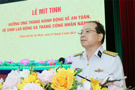 Tân Cảng Sài Gòn hưởng ứng Tháng hành động về an toàn, vệ sinh lao động và Tháng Công nhân năm 2024
