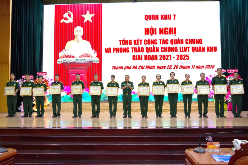 Tập trung đổi mới, nâng cao chất lượng hoạt động của các tổ chức quần chúng Quân khu 7 trong giai đoạn 2025 - 2030