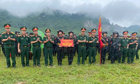 Tổng hợp luyện lần thứ tư các khối diễu binh, diễu hành A80
