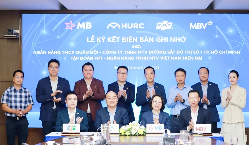 MB cùng đối tác triển khai thanh toán số cho tuyến Metro số 1 TPHCM
