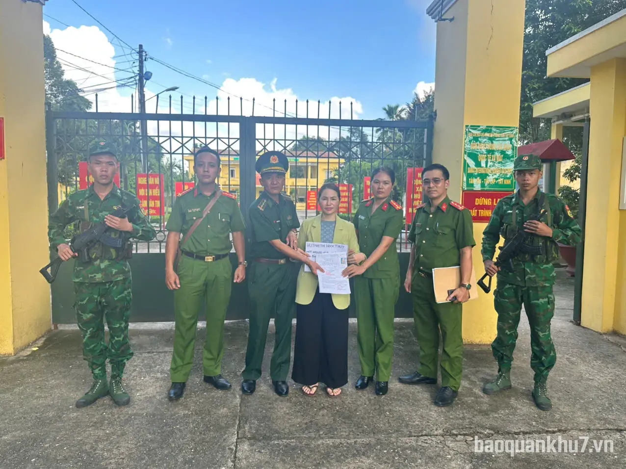 Biên phòng tỉnh Tây Ninh bắt đối tượng bị truy nã về tội “Mua bán trái phép chất ma tuý”