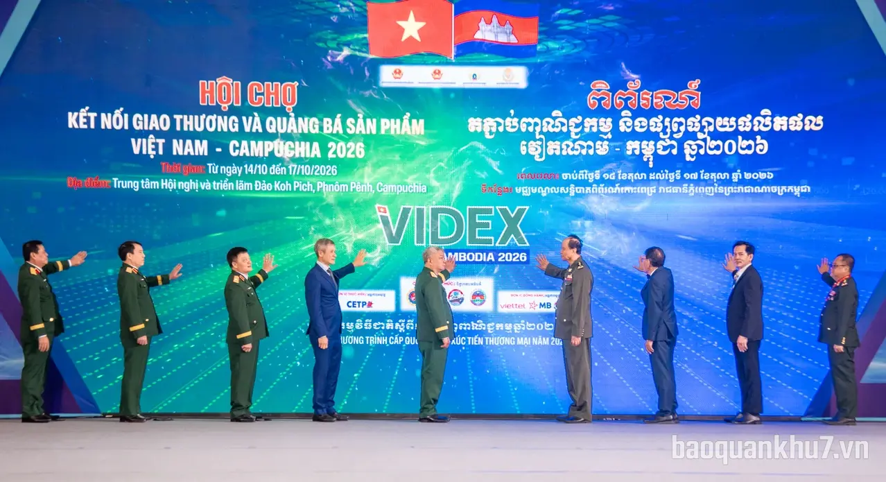 VIDEX CAMBODIA 2026: Phát huy thế mạnh doanh nghiệp quốc phòng, mở rộng thị trường Campuchia
