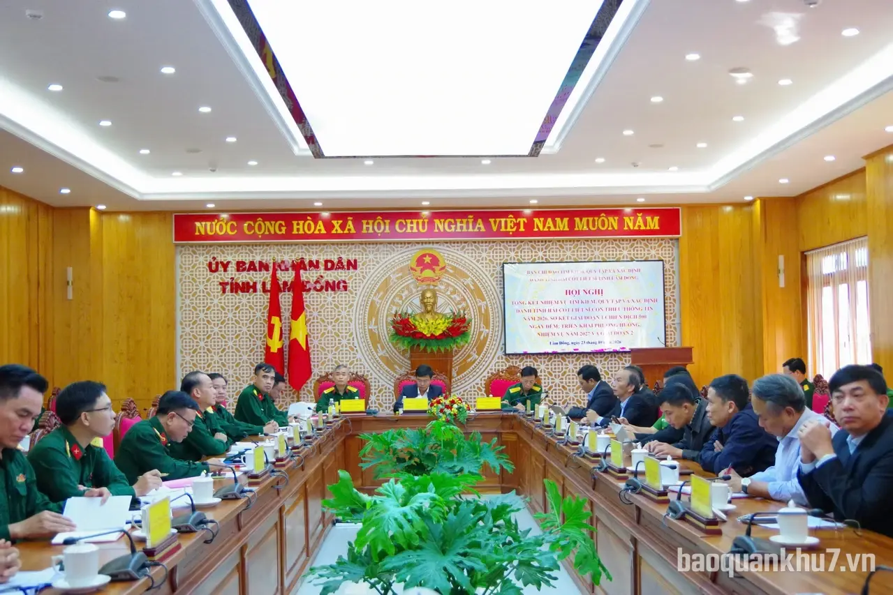 Tỉnh Lâm Đồng đẩy mạnh tìm kiếm thông tin để quy tập và xác định danh tính hài cốt liệt sĩ
