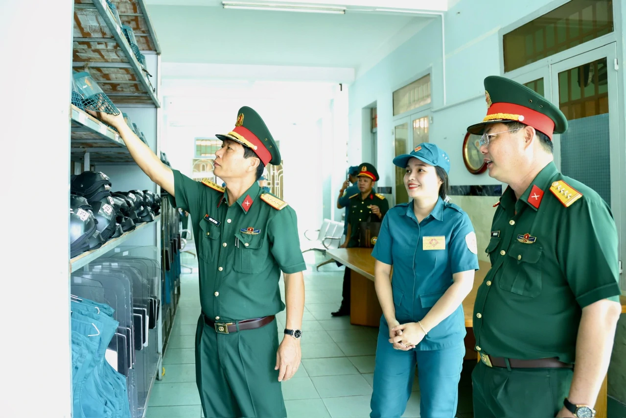 Quân khu 7 kiểm tra nhiệm vụ quân sự, quốc phòng các đơn vị trên địa bàn thành phố Đồng Nai
