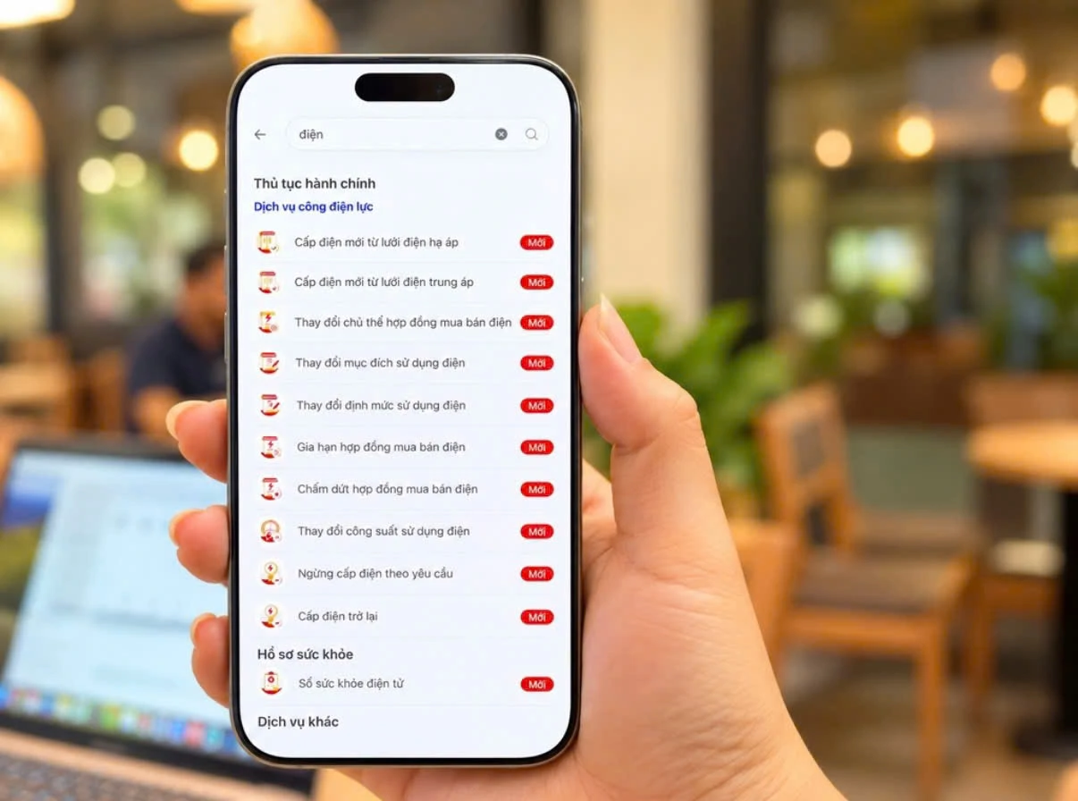 Tập đoàn Điện lực Việt Nam cung cấp 12 tiện ích mới trên VNeID
