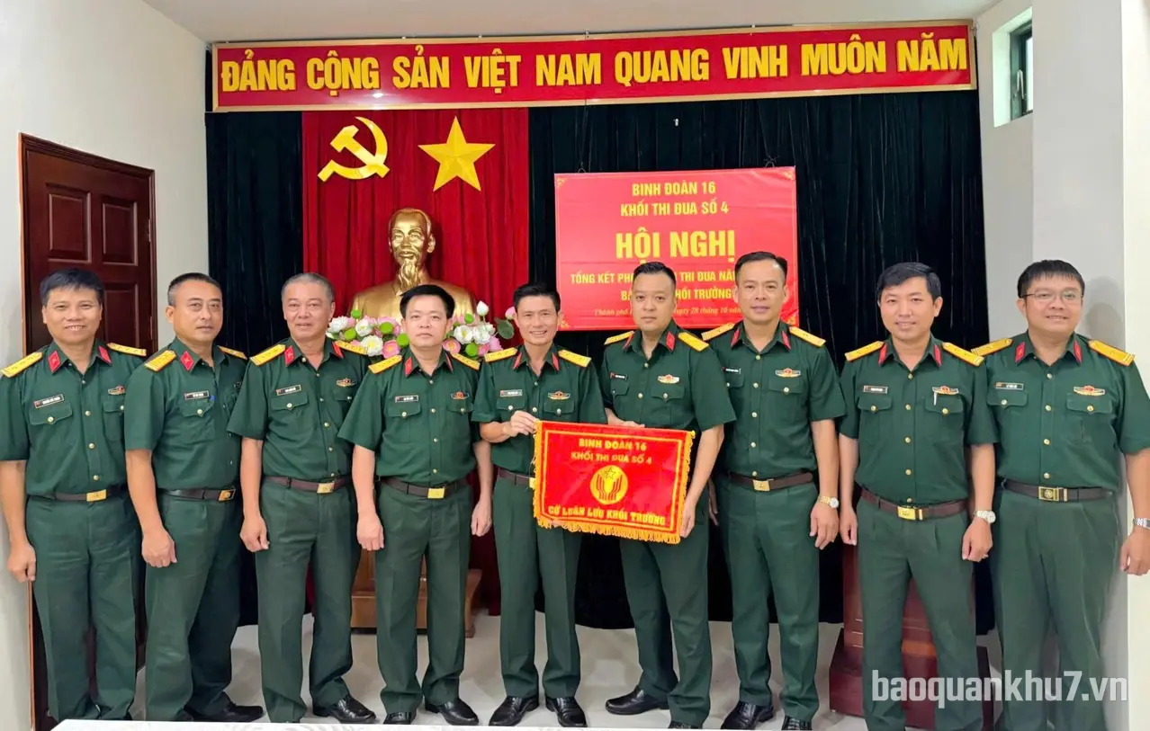 Khối thi đua số 4 (Binh đoàn 16): Đổi mới sáng tạo, bứt phá hoàn thành xuất sắc nhiệm vụ