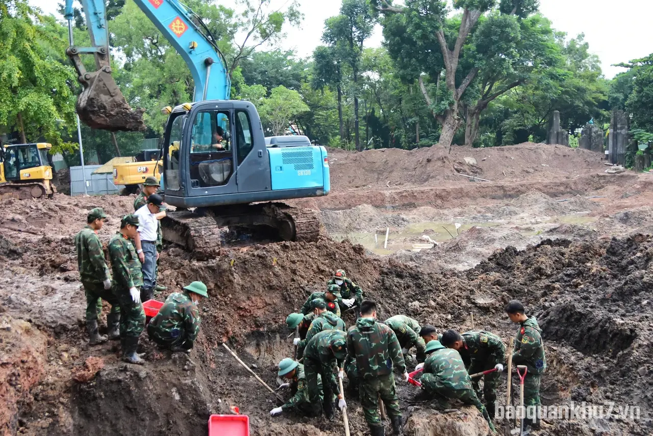 Các Đội K tìm thấy 16 hài cốt liệt sĩ trong ngày 3/10