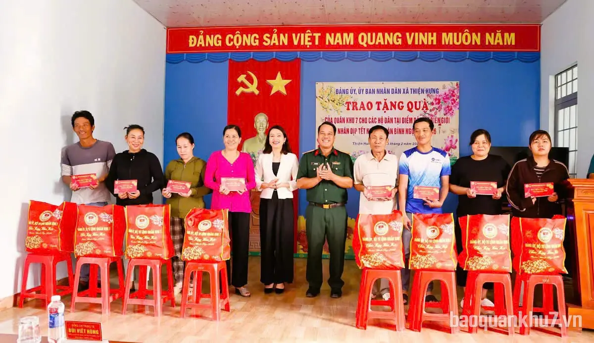 Để người dân yên tâm bám đất, giữ biên cương