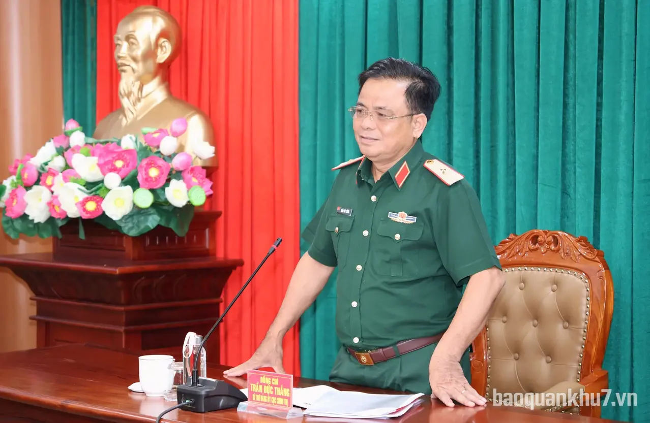 Kiểm tra Chi bộ Phòng Dân vận theo Khoản 2, Điều 30 Điều lệ Đảng
