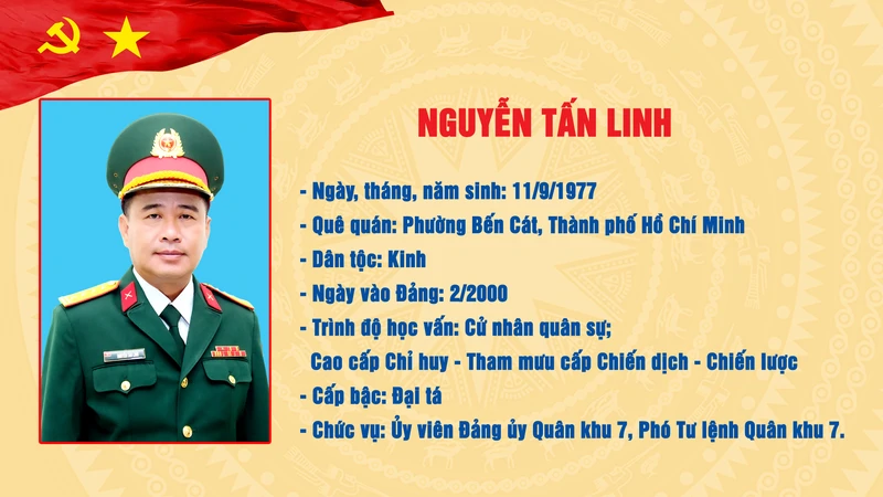 Chương trình hành động của Đại tá Nguyễn Tấn Linh, ứng cử viên Đại biểu Quốc hội khóa XVI
