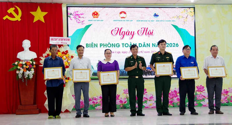 Sôi nổi Ngày hội Biên phòng toàn dân trên địa bàn tỉnh Tây Ninh