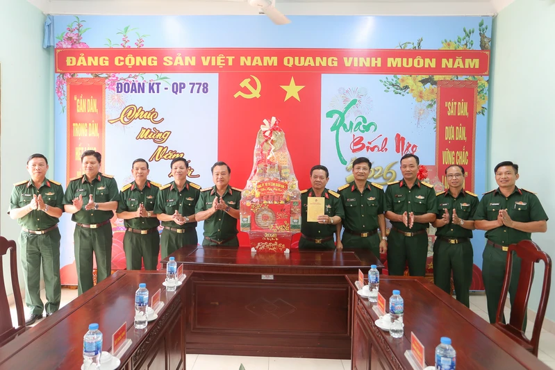 Trung tướng Trần Vinh Ngọc, Bí thư Đảng ủy, Chính ủy Quân khu thăm, chúc Tết cấp ủy, chính quyền địa phương, LLVT và Nhân dân trên địa bàn tỉnh Đồng Nai