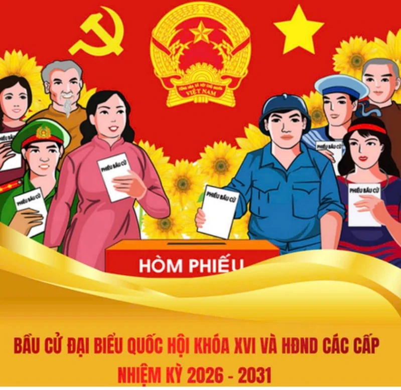 Kiên quyết bác bỏ luận điệu sai trái về bầu cử Đại biểu Quốc hội và HĐND các cấp