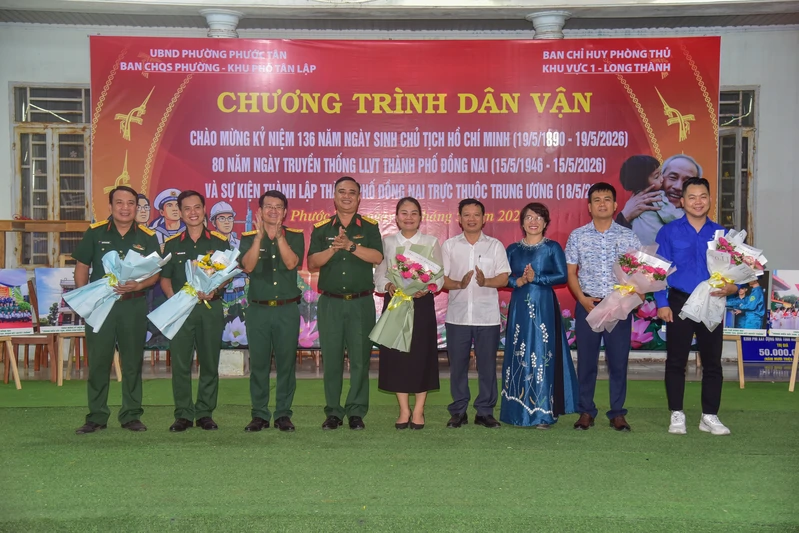 Nhiều hoạt động dân vận ý nghĩa tại phường Phước Tân, TP. Đồng Nai