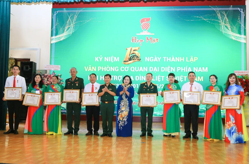 Văn phòng Hội Hỗ trợ gia đình liệt sĩ Việt Nam phía Nam gặp mặt truyền thống tri ân liệt sĩ