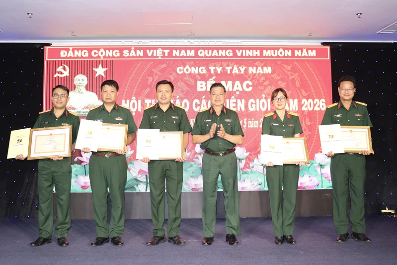 Công ty Tây Nam tổ chức Hội thi Báo cáo viên giỏi năm 2026