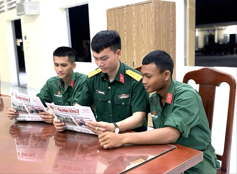 Báo Quân khu 7 đáp ứng tốt nhu cầu tiếp cận thông tin