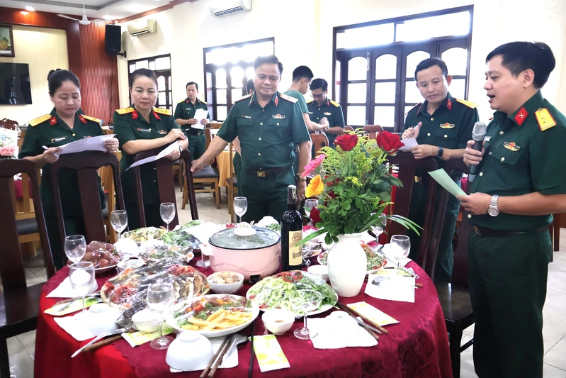 Cục Chính trị tổ chức Hội thi nấu ăn nhân Ngày Gia đình Việt Nam