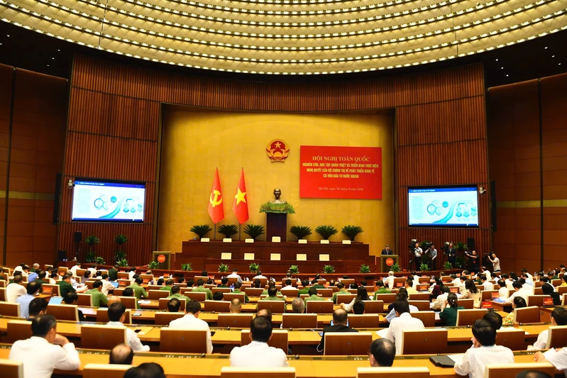 Hội nghị toàn quốc quán triệt, triển khai Nghị quyết của Bộ Chính trị về phát triển kinh tế có vốn đầu tư nước ngoài