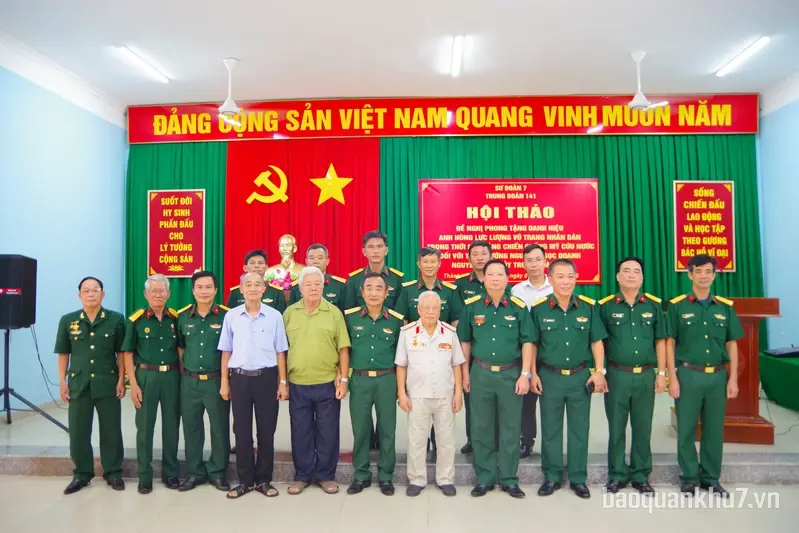 Hội thảo đề nghị phong tặng danh hiệu Anh hùng LLVT nhân dân cho Thiếu tướng Nguyễn Ngọc Doanh