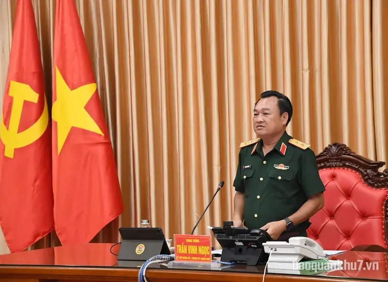 Quân khu 7 thông qua quy hoạch xây dựng doanh trại Trường Thiếu sinh quân miền Nam