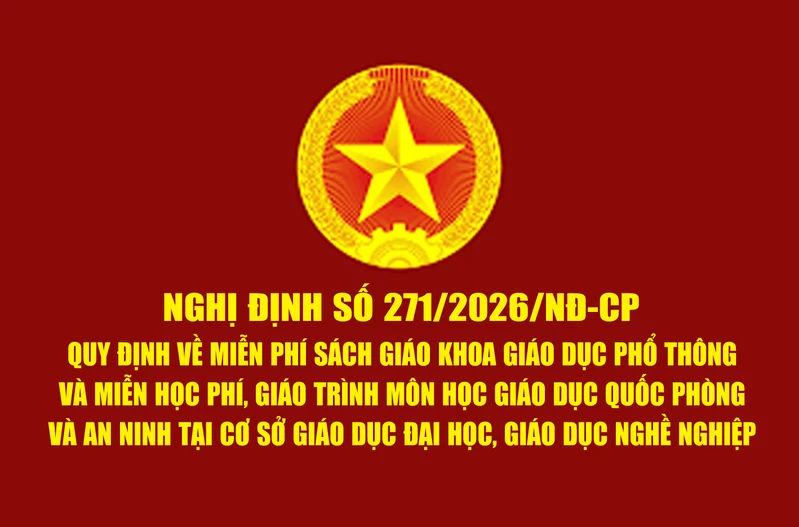 Quy định về danh mục và số lượng sách giáo khoa được miễn phí sử dụng
