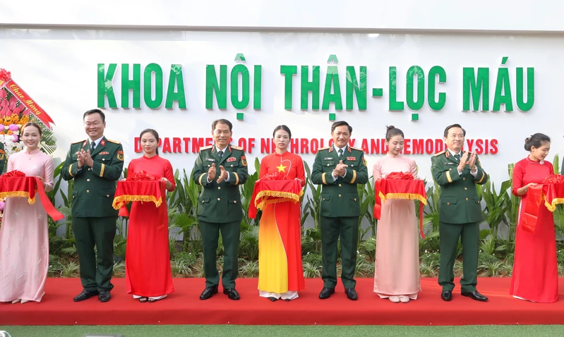 Bệnh viện Quân y 4 khánh thành Trung tâm Thận – Lọc máu