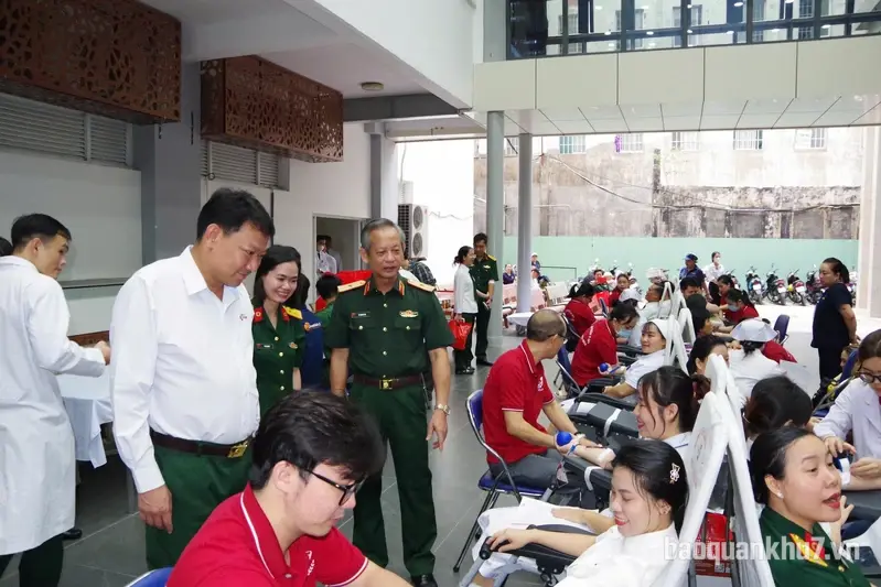 Bệnh viện Quân y 7A lan tỏa tinh thần tương thân tương ái từ những giọt máu hồng