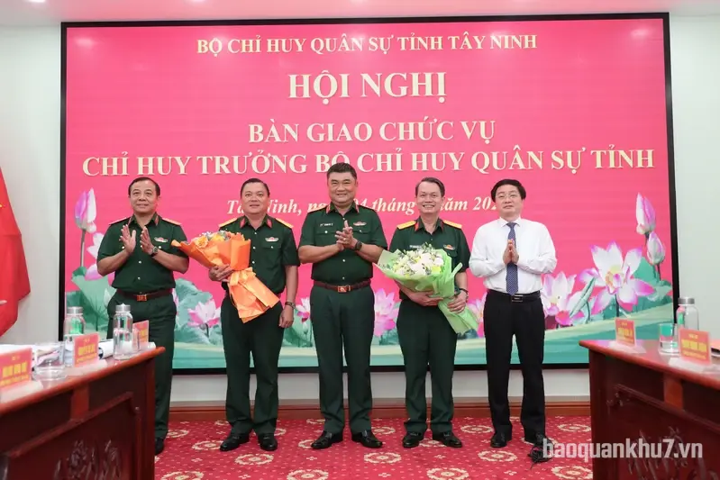 Đại tá Trần Văn Cư giữ chức Chỉ huy trưởng Bộ CHQS tỉnh Tây Ninh