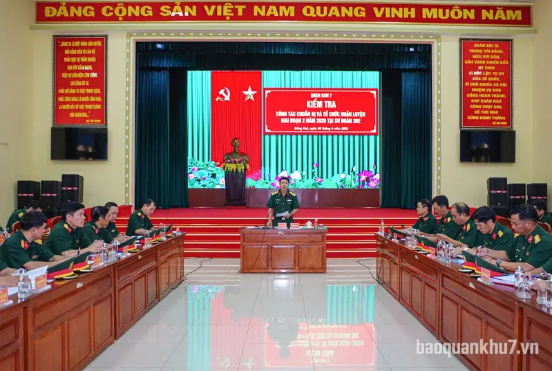 Sư đoàn 302 bảo đảm tốt công tác chuẩn bị huấn luyện giai đoạn 2 
