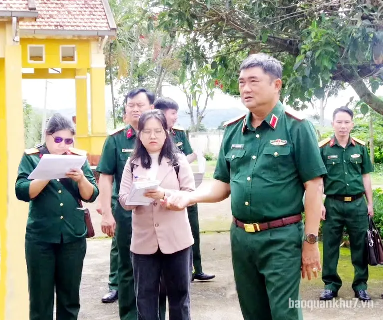 Tư lệnh Quân khu khảo sát thành lập Phân hiệu Trường Thiếu sinh quân Miền Nam tại Lâm Đồng