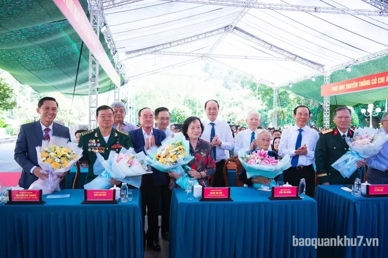 Họp mặt kỷ niệm 59 năm Ngày Củ Chi được phong tặng danh hiệu “Đất thép thành đồng”
