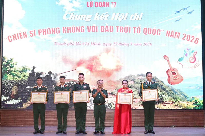 Chung kết hội thi "Chiến sĩ Phòng không với bầu trời Tổ quốc" năm 2026