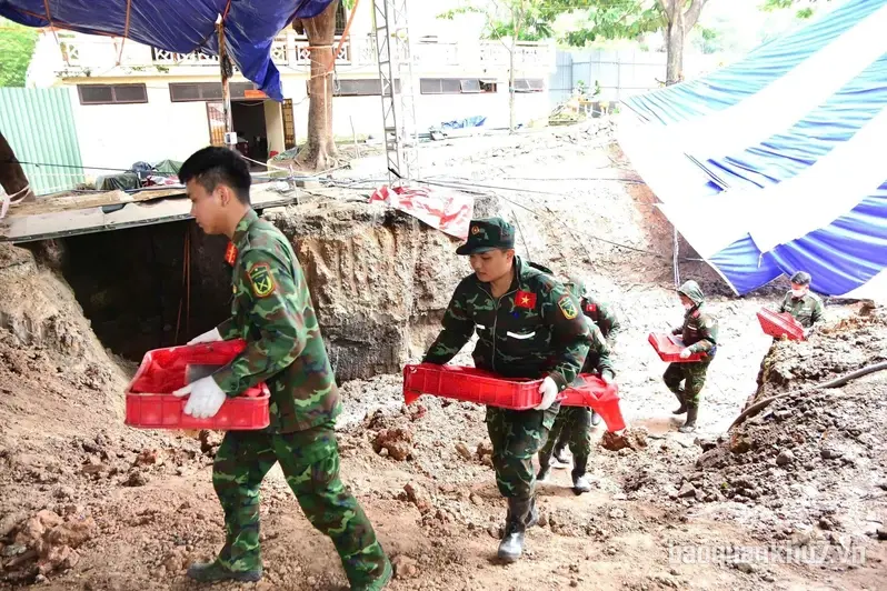 Các Đội K tìm thấy thêm 12 hài cốt liệt sĩ trong ngày 28/9