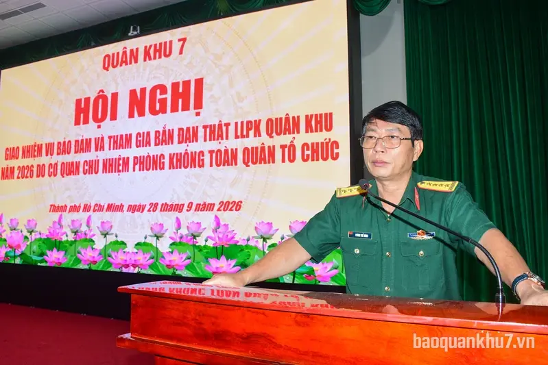 Quân khu 7 triển khai nhiệm vụ tham gia diễn tập, bắn đạn thật lực lượng phòng không