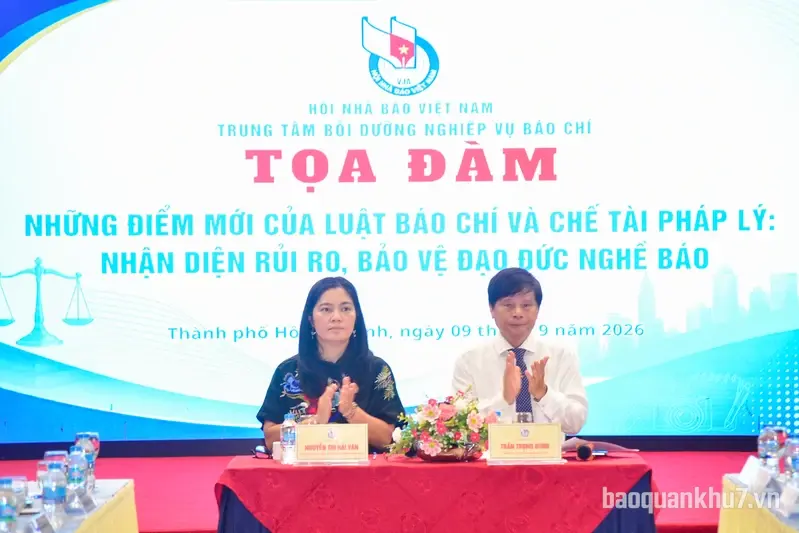 Tọa đàm về những điểm mới của Luật Báo chí và chế tài pháp lý