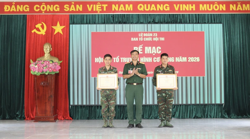 Lữ đoàn 23 Nâng cao năng lực bảo đảm thông tin liên lạc truyền hình
