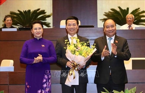Quốc hội phê chuẩn đồng chí Nguyễn Mạnh Hùng giữ chức vụ Bộ trưởng Bộ Thông tin và Truyền thông
