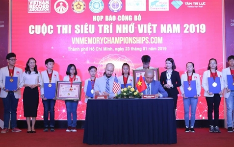 Lần đầu tiên Cuộc thi Siêu trí nhớ được tổ chức tại Việt Nam