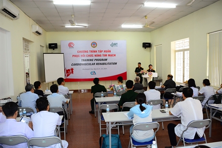 Nâng cao trình độ,  năng lực chuyên môn phục hồi chức năng tim mạch